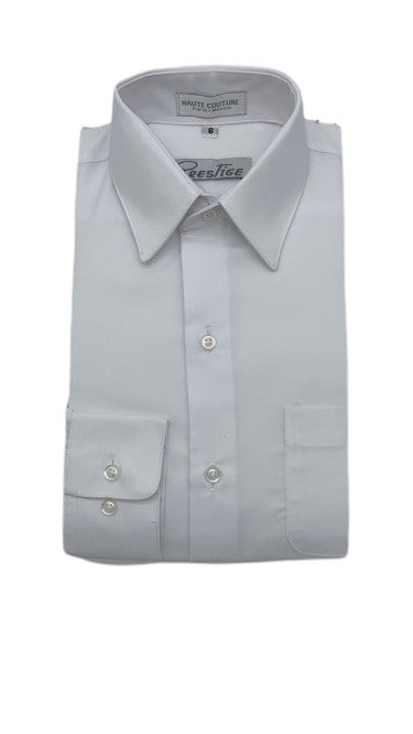 Camisa Lisa de Niño Mod 101 Blanco