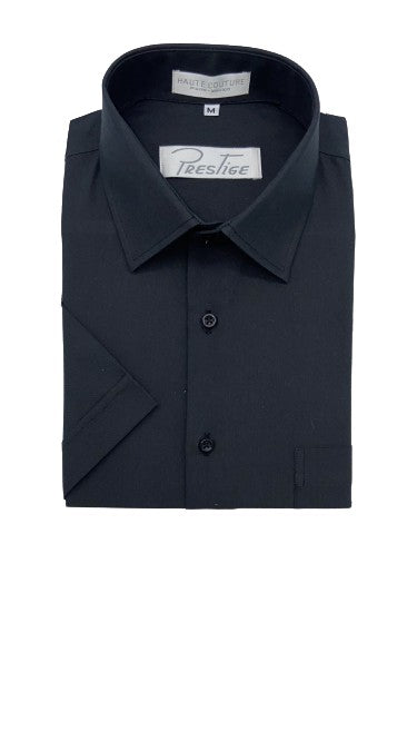 Camisa Lisa  Mod 201 Negro