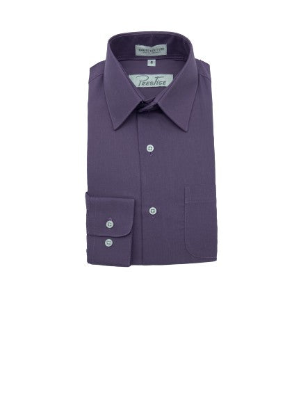 Camisa Lisa de Niño Mod 101 Purpura