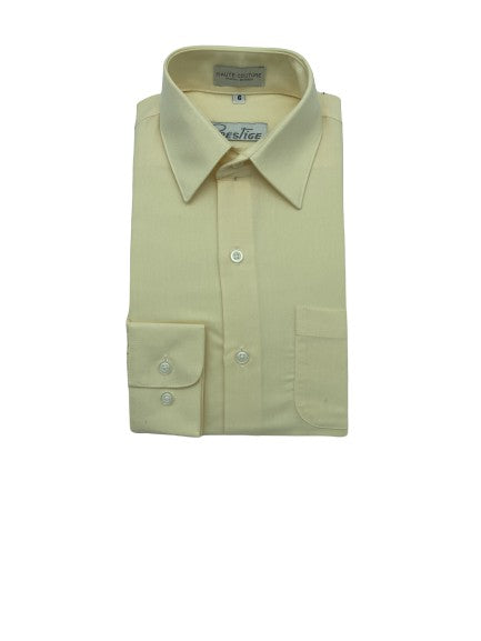 Camisa Lisa de Niño Mod 101 Beige