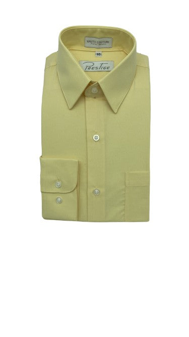 Camisa Lisa de Niño Mod 101 Amarillo