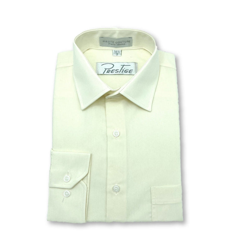 Camisa Lisa Tallas Extras Hueso