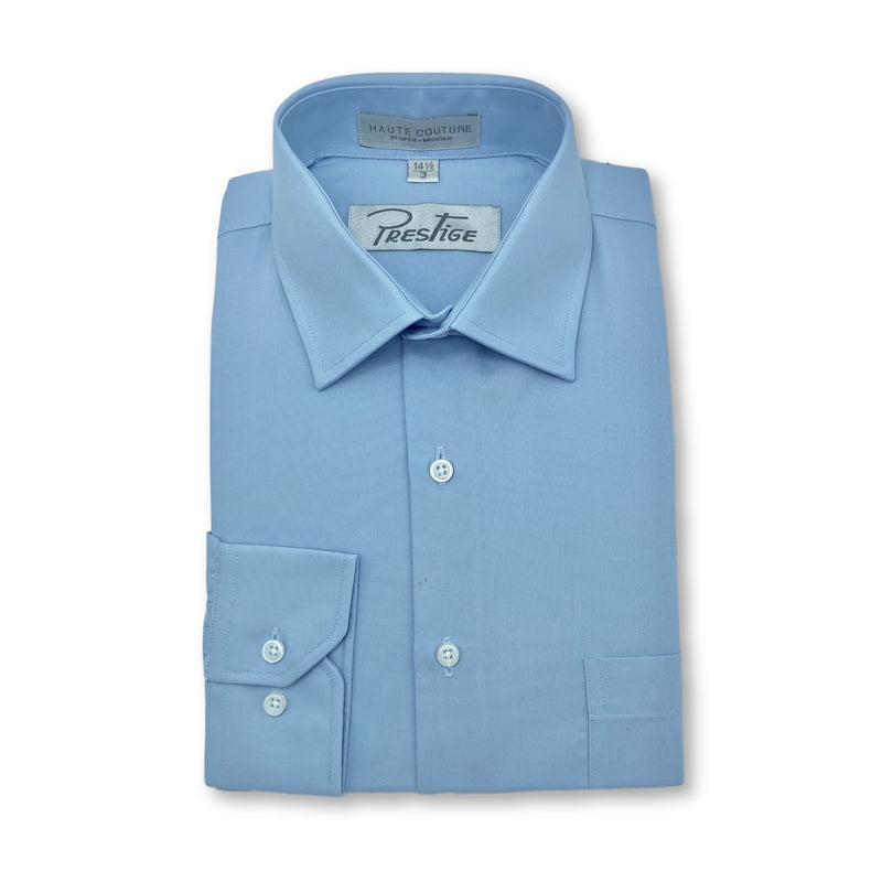 Camisa Lisa Tallas Extras Añil