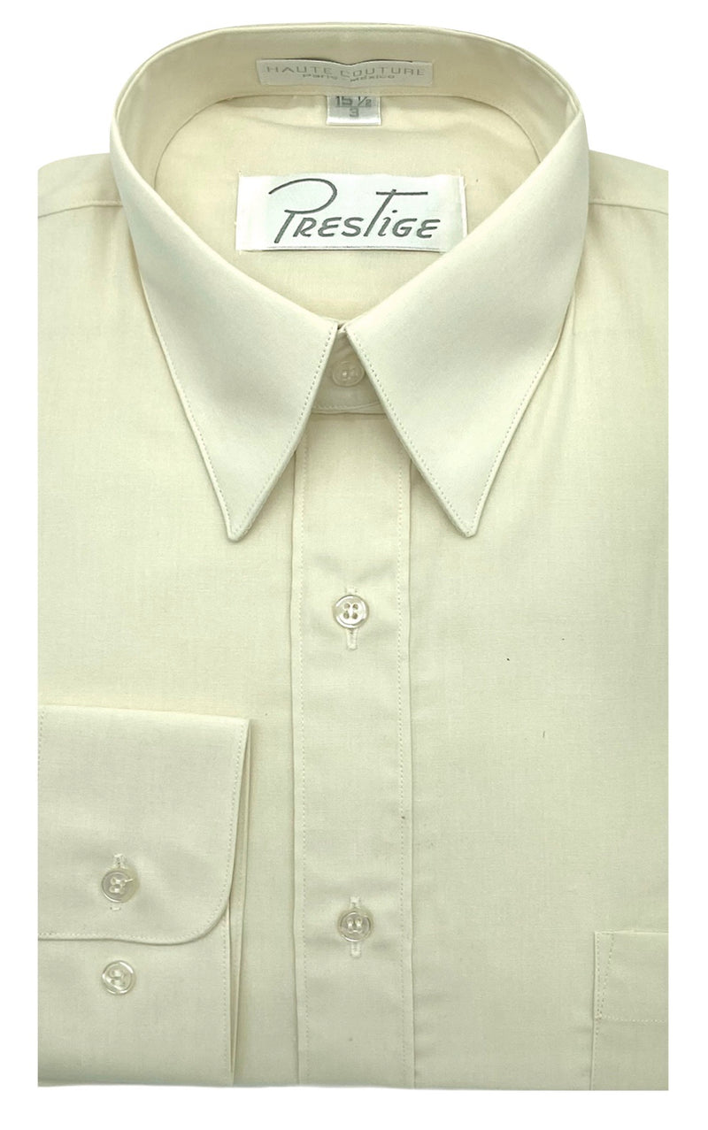 Smooth Shirt Mod 100 Cotton 100% Beige Clearance